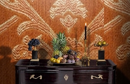 Обои M387-253 фото в интерьере гостиной превью