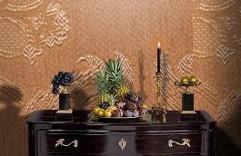 Обои M387-409 фото в интерьере гостиной превью