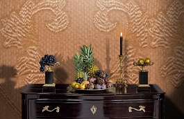 Обои M387-43855 фото в интерьере гостиной превью