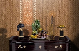 Обои M388-223 фото в интерьере гостиной превью