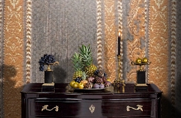 Обои M388-434 фото в интерьере гостиной превью