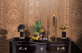 Обои M388-460 фото в интерьере гостиной превью