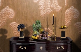 Обои M389-218 фото в интерьере гостиной превью