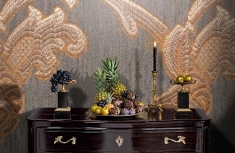 Обои M389-434 фото в интерьере гостиной превью