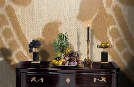 Обои M430-200 фото в интерьере гостиной превью