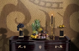 Обои M430-220 фото в интерьере гостиной превью