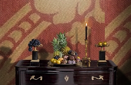 Обои M430-267 фото в интерьере гостиной превью