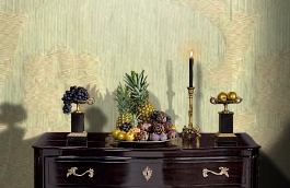 Обои M430-409 фото в интерьере гостиной превью