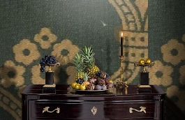 Обои M432-210 фото в интерьере гостиной превью