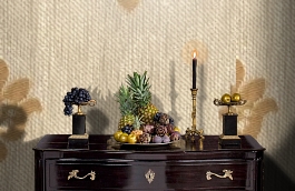 Обои M437-200 фото в интерьере гостиной превью