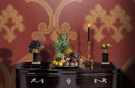 Обои M574-841 фото в интерьере гостиной превью