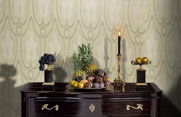 Обои M575-403 фото в интерьере гостиной превью