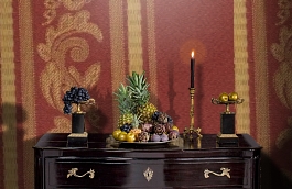 Обои M577-841 фото в интерьере гостиной превью