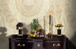 Обои M600-438 фото в интерьере гостиной превью