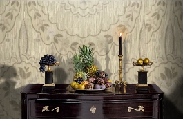 Обои M600-451 фото в интерьере гостиной превью