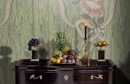 Обои M604-8118 фото в интерьере гостиной превью