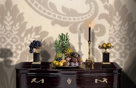 Обои M8400-7002 фото в интерьере гостиной превью