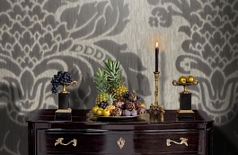 Обои M8400-7004 фото в интерьере гостиной превью