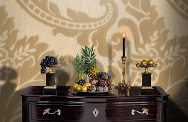 Обои M8400-7005 фото в интерьере гостиной превью