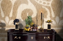 Обои M8400-7025 фото в интерьере гостиной превью