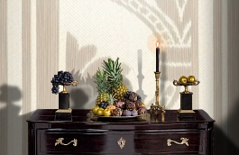 Обои M8401-7003 фото в интерьере гостиной превью