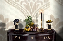 Обои M8402-7003 фото в интерьере гостиной превью