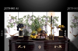 Обои Jet9 002 A1 фото в интерьере гостиной превью