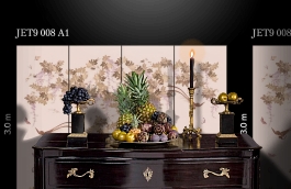 Обои Jet9 008 A1 фото в интерьере гостиной превью