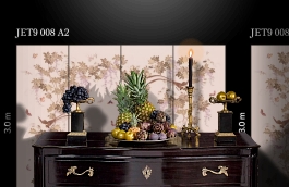 Обои Jet9 008 A2 фото в интерьере гостиной превью