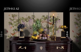 Обои Jet9 012 A2 фото в интерьере гостиной превью