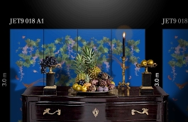 Обои Jet9 018 A1 фото в интерьере гостиной превью