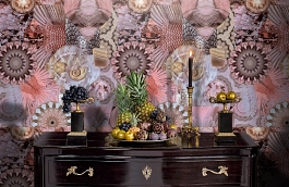 Обои Photo 7 221 фото в интерьере гостиной превью