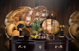 Обои 848403 фото в интерьере гостиной превью