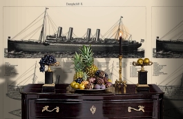 Обои 848601 фото в интерьере гостиной превью