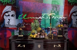 Обои 1417 lev5 807 фото в интерьере гостиной превью