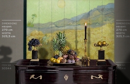 Обои 30544 фото в интерьере гостиной превью