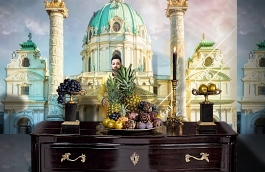 Обои 58508 фото в интерьере гостиной превью