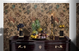 Обои MRV-04-7 фото в интерьере гостиной превью