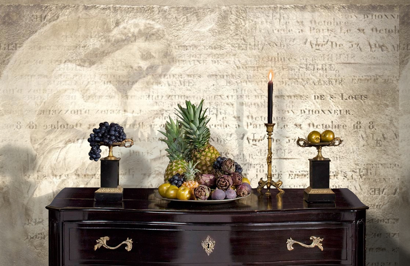 Обои E030501-8 фото в интерьере гостиной