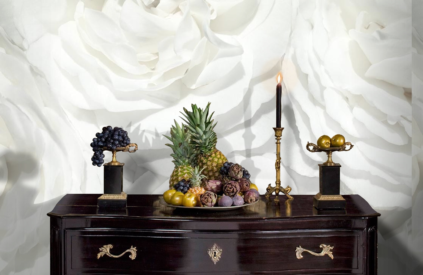 Обои E040602-8 фото в интерьере гостиной