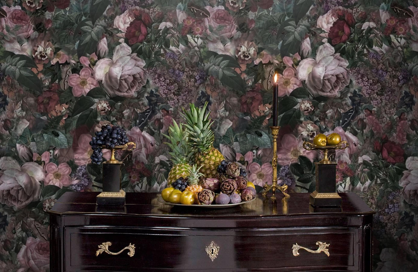 Обои E040901-8 фото в интерьере гостиной