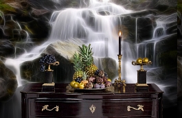 Обои P020101-8 фото в интерьере гостиной превью