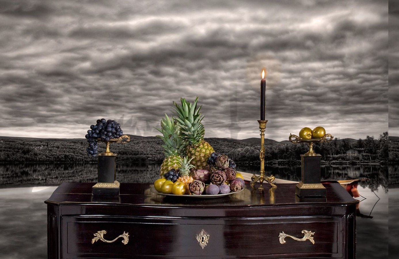 Обои P020201-8 фото в интерьере гостиной