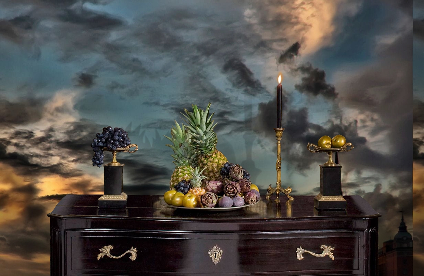 Обои P020701-8 фото в интерьере гостиной