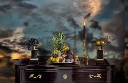 Обои P020701-8 фото в интерьере гостиной превью