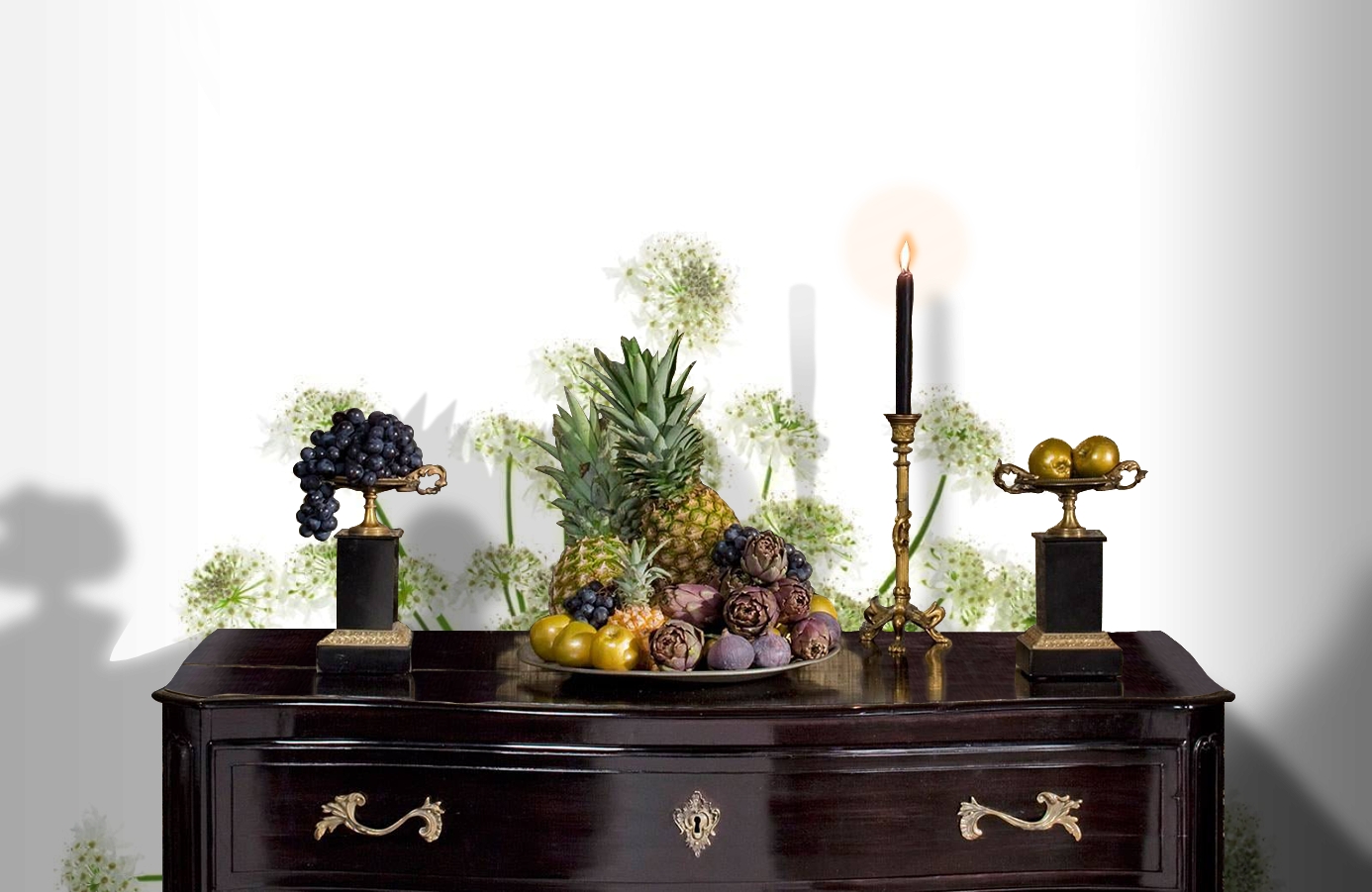 Обои P021501-8 фото в интерьере гостиной