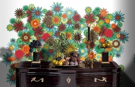 Обои P031207-8 фото в интерьере гостиной превью