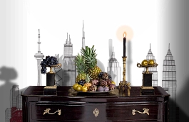 Обои P112001-8 фото в интерьере гостиной превью