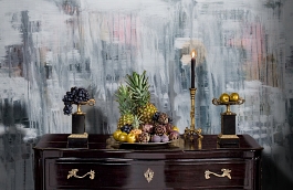 Обои P151601-8 фото в интерьере гостиной превью