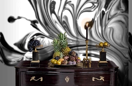 Обои P152301-8 фото в интерьере гостиной превью